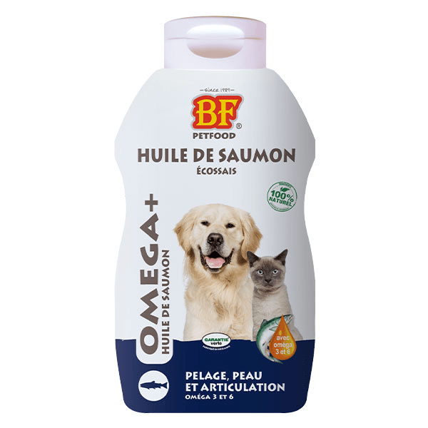 Huile de Saumon pour chien et chat 500ml