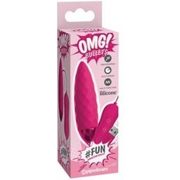 OMG ! Bullet vibrant Fun Pink Luxe 1pc