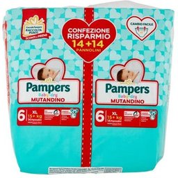 Pack Baby Dry Culottes Taille 6 XL 2x14uts