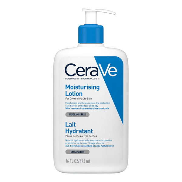 Lait Hydratant Quotidien pour le Visage et le Corps, Peaux sèches 473ml