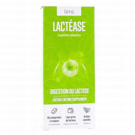 Lactéase digestion du lactose boîte de 60 comprimés