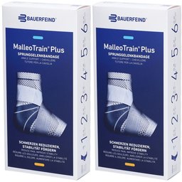 Bauerfeind® Malleotrain® Plus Chevillère active taille 3 droite titane