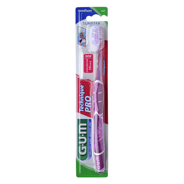 Brosse à Dents N°528 Technique Pro Compact Medium