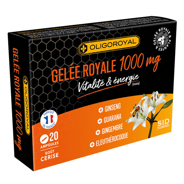 Oligoroyal 5G Vitalité et Energie 20 ampoules