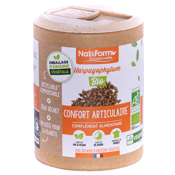 Écoresponsable Harpagophytum Bio 200 gélules