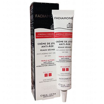 Crème de jour anti-âge peaux sèches triple action tube 30ml