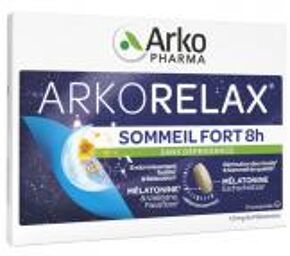 Arkorelax Sommeil Fort 8H 15 Comprimés - Boîte 15 comprimés