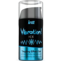 Vibration! Ice Tingling Effect Gel 15ml