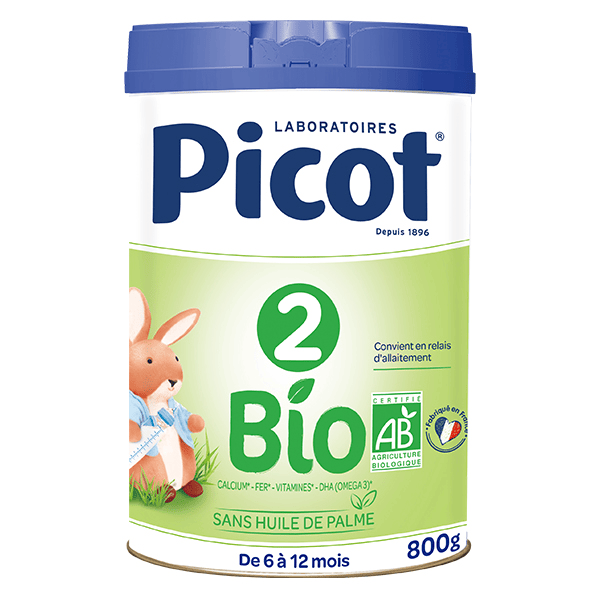 Bio Lait 2ème Âge 800g