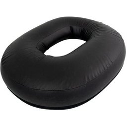 Coussin Ovale Noir 22725N 48x36x7cm 1ut