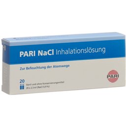Pari Solution d'hinalation NaCl