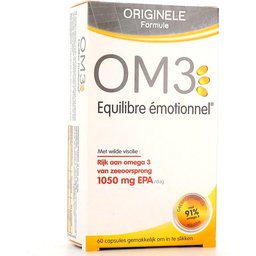 OM3 Equilibre Emotionnel Classique 60 capsules