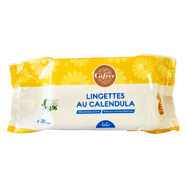 Bébé Lingettes au Calendula 70 unités
