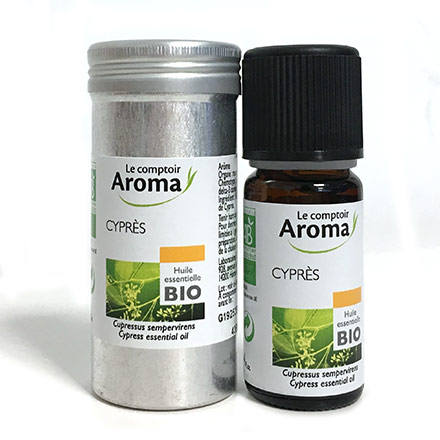 LE COMPTOIR AROMA Huile essentielle bio cyprès flacon 10ml