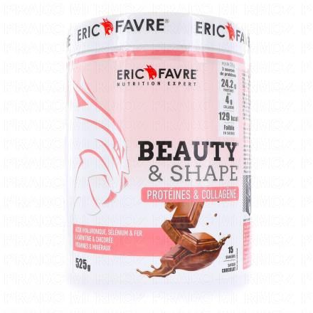 ERIC FAVRE Beauty Shape - Protéines et collagène 525g chocolat