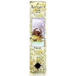 Bâton d'encens Accimut Cancer Lilas 15pcs