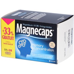 Magnecaps® Memory & Concentration Promo +33 % gratuit