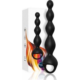 Vibrateur Thimble Plug Anal Noir 1ut