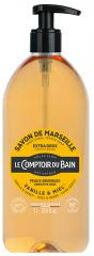 Savon de Marseille Vanille Miel Extra Doux 1 l - Flacon-Pompe 1000 ml