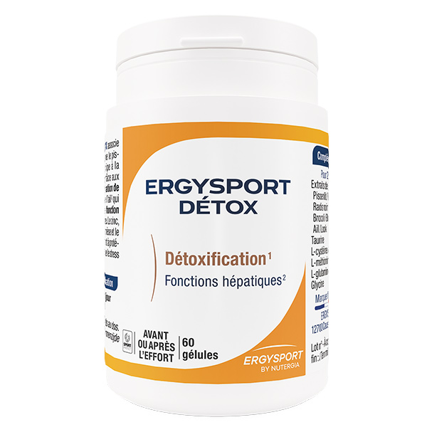 Ergysport Détox Détoxification 60 gélules