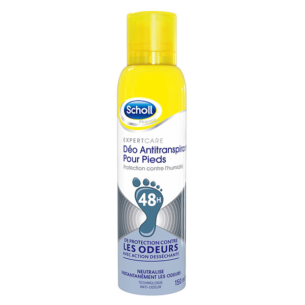 Scholl Expert Care Déo Antitranspirant pour Pieds 48h 150ml