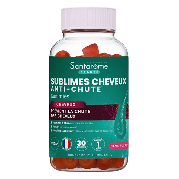 Santarome Phyto Sublimes Cheveux Anti-Chute 30 gummies sans sucres