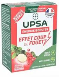 Énergie Booster 20 Comprimés Effervescents - Boîte 2 tubes de 10 comprimés
