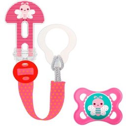 Attache-sucette et sucette Clip Silicone Clip It ! et Ori 1pc