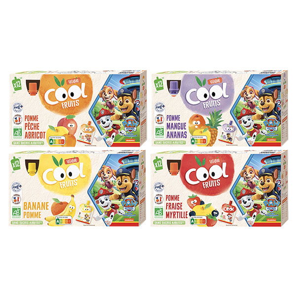 Cool Fruits Pack La Pat' Patrouille Bio