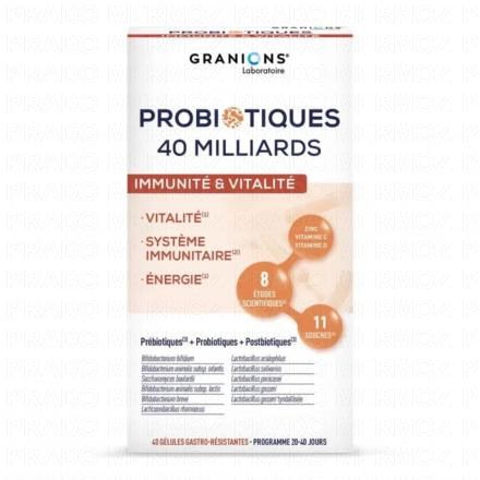 Probiotiques - Immunité & Vitalité x40 Gélules