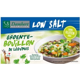 Low Salt Cubes bouillon sans gluten