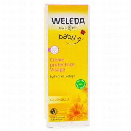 Baby - Crème Protectrice Visage bébé bio au Calendula tube 50ml