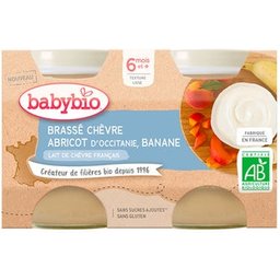 Brasse Chevre Abricot Banana 2x130g