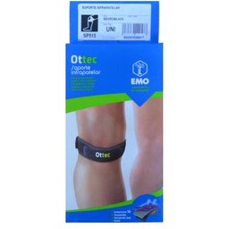 Sangle Infrapatellaire Noire Taille Unique Sp515 1ut