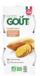 La Patate Douce à Partir de 4 Mois Bio 2 Pots - Carton 2 pots de 120 g