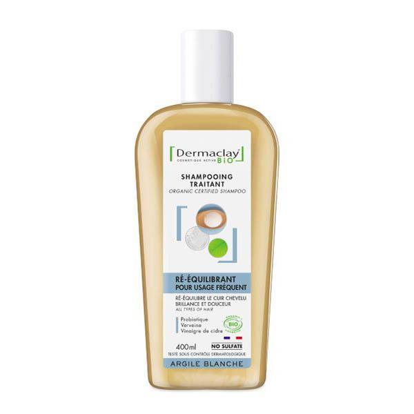 Shampoing Probiotique Usage Fréquent Ré-Équilibrant Bio 400 ml
