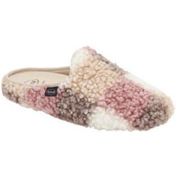 Maddy Curly Synthetic Fur Woman Pink Multi 40 1 Paire