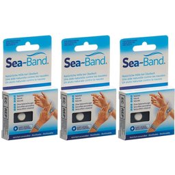 Sea-Band® Bracelet acupression adulte noir