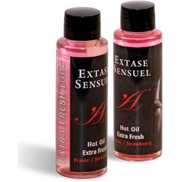 Extase Huile de massage sensuelle Extra Fresh Strawberry 100ml