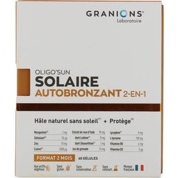 Oligo'sun Solaire Autobronzant 2 en 1 60 Gélules
