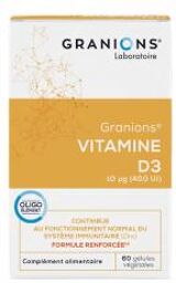 ? Vitamine D3 10 ?gélules - Boîte 60 gélules