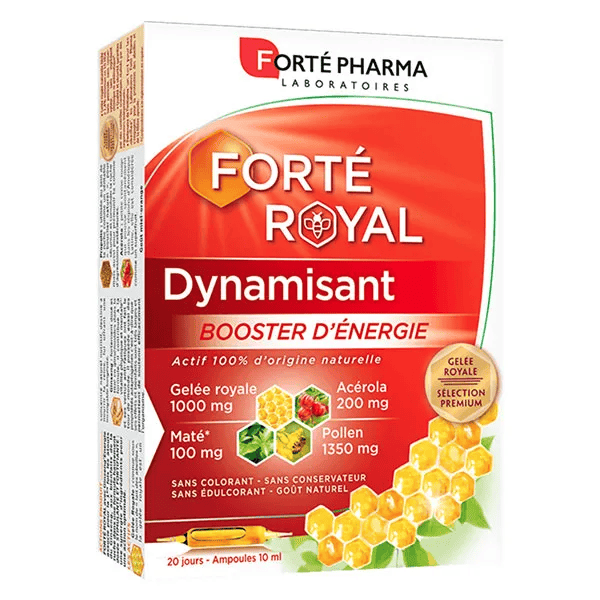 Forté Royal Dynamisant Acerola Maté 20 ampoules