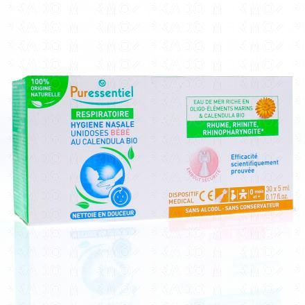 Respiratoire - Hygiène nasale unidoses bébé 5ml x30