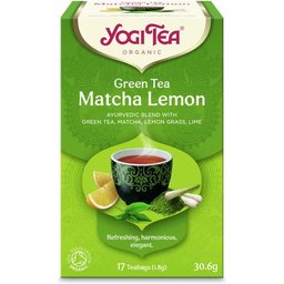 Thé Yogi Thé Vert Thé Vert Citron Mate Bio 17 Sacs