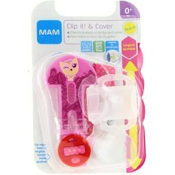 Clip It! & Cover Broche Pour Sucette Et Housse de Protection