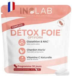 DETOX FOIE - L-Glutathion & précurseurs détox - OptiForm - Inolab
