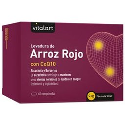 Riz à la levure rouge avec Q10 60Comp