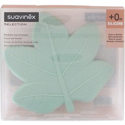 Poetry Anneau de Dentition Feuille de Forêt Silicone +0M 1 ut