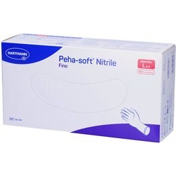 Peha-soft® nitrile Fino Gants d'examen sans latex Taille L 8 - 9