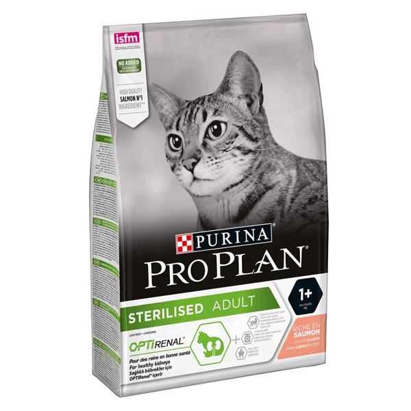 Proplan Sterelised OptiRenal Chat Saumon 3kg